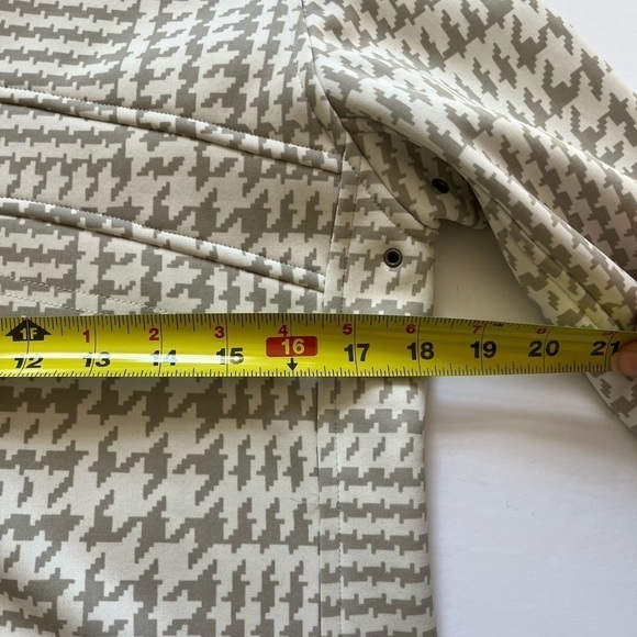 Burton Houndstooth Coat Jacket Size Medium - Picture 5 of 12